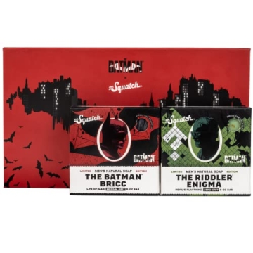 Dr. Squatch Men's Batman Soap Collection - 2 Pack