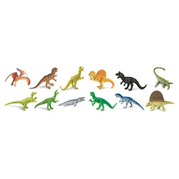 Safari Ltd. 12 Mini Carnivorous Dinosaurs Educational Set