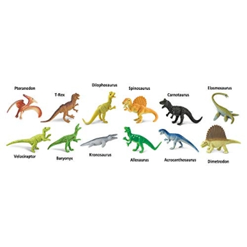 Safari Ltd. 12 Mini Carnivorous Dinosaurs Educational Set