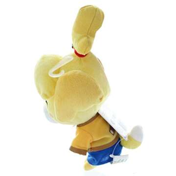 Little Buddy USA Animal Crossing New Leaf Smiling Isabelle/Shizue 8"" Plush, Multi-Colored, 6""" (13...
