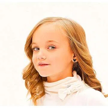 16 Pairs of Cute Tiny Mouse Stud Earrings for All Ages