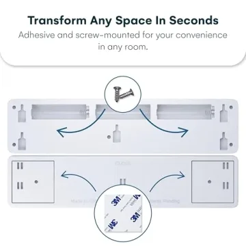 Brilliant Evolution Wireless Ultra Thin LED Light Bar - Battery Operated Lights for Kitchen Under Cabinet, Closet, and Counter Lighting - Stick On Push Light, 65 Lumens, Warm White - 8.5x2x1-Inch