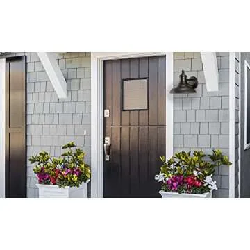 Design House 516732 Monterey Outdoor Down Light in Oil Rubbed Bronze