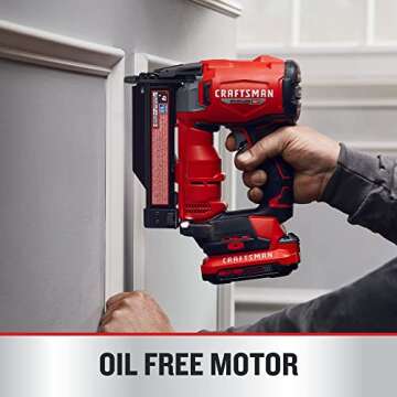 CRAFTSMAN V20 RP Pin Nailer Ideal for Crafters and DIY Enthusiasts
