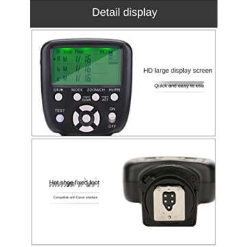 YONGNUO Upgraded YN560-TX II LCD Flash Trigger Remote Controller, for Canon and YN560IV/III YN660 with Wake-up Function for Canon Cameras