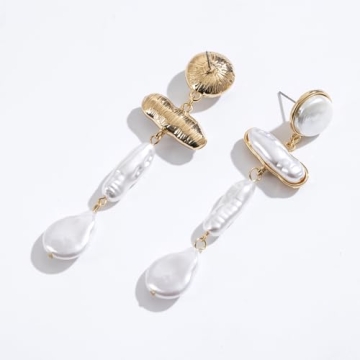 Luxury Donabus Pearl Dangle Earrings for All Occasions