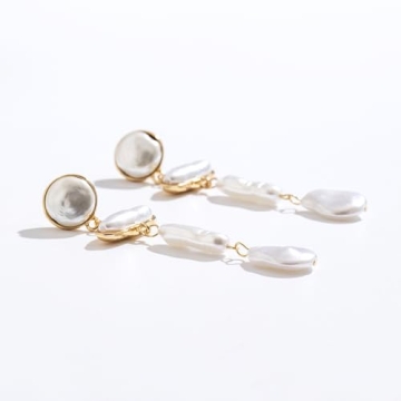 Luxury Donabus Pearl Dangle Earrings for All Occasions