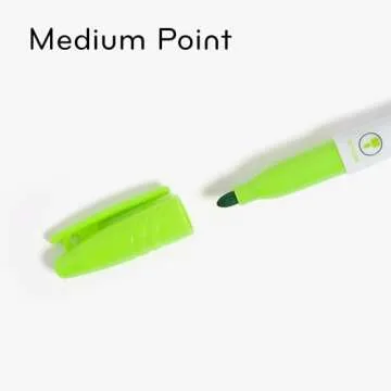 U Brands Mini Dry Erase Markers - Vibrant & Low Odor