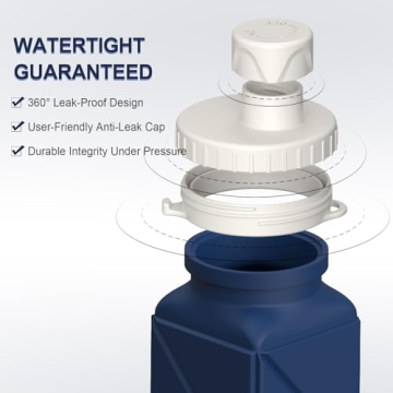 BEAUTAIL 610ml Collapsible Water Bottle for Travel and Outdoor