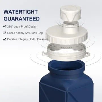 BEAUTAIL 610ml Collapsible Water Bottle for Travel and Outdoor