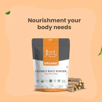 Just Jaivik Organic Licorice Root Powder for Wellness