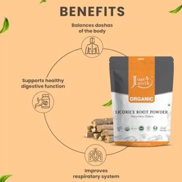 Just Jaivik Organic Licorice Root Powder for Wellness
