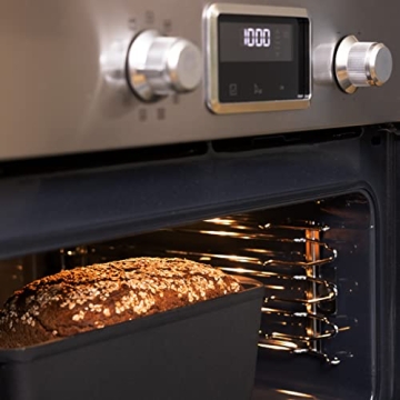 Navaris Cast Iron Bread Pan - Perfect Homemade Loaves