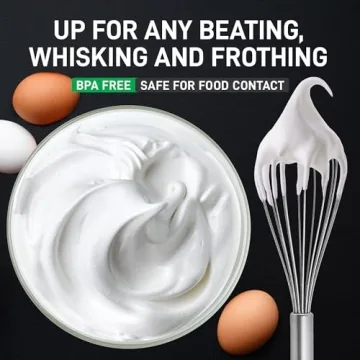 Zulay 3 Pack Stainless Steel Whisk Set - Kitchen Essential