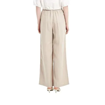 PACIBE Women's Linen Wide Leg Pants Summer Comfort