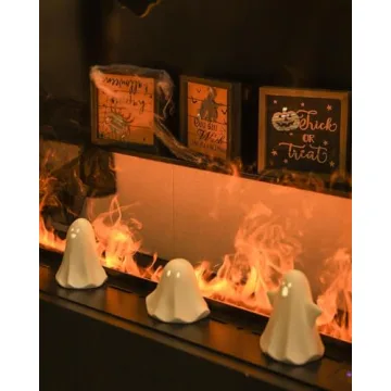 Light Up Ghost Decor for Halloween Fun and Festivities