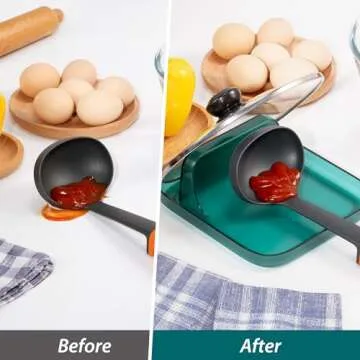 Li&Zhao Spoon Rest for Clean Kitchen Cooking Utensils