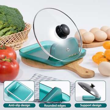 Li&Zhao Spoon Rest for Clean Kitchen Cooking Utensils