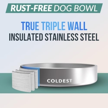 Coldest Dog Bowl - Customizable & Durable Pet Dish