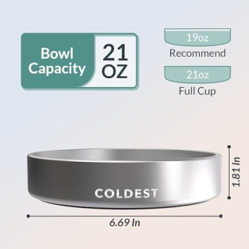 Coldest Dog Bowl - Customizable & Durable Pet Dish