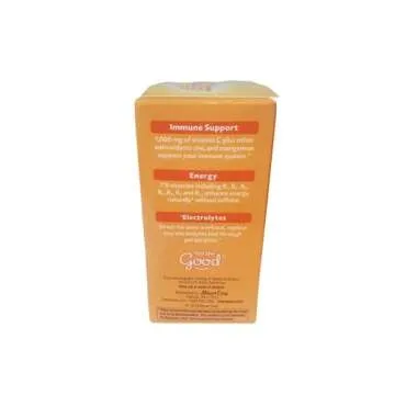 Emergen-C Dietary Supplement with 1000mg Vitamin C (Super Orange Flavor, 0.32 Ounce each, 30 count (Pack of 3-10 packs)