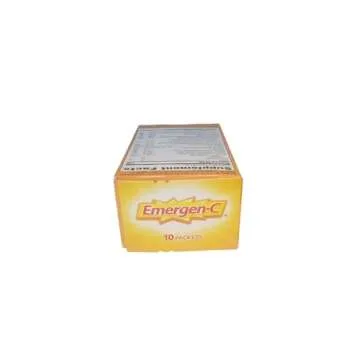 Emergen-C Dietary Supplement with 1000mg Vitamin C (Super Orange Flavor, 0.32 Ounce each, 30 count (Pack of 3-10 packs)