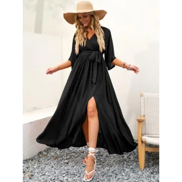 Elegant ANRABESS Maxi Dress for Weddings and Events