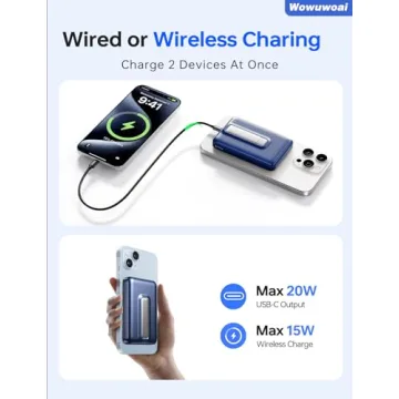 MagSafe 10000mAh Wireless Power Bank with Fast Charging