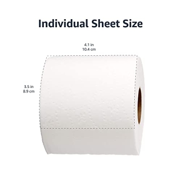 AmazonCommercial 2-Ply Ultra Plus Toilet Paper - Soft & Septic Safe