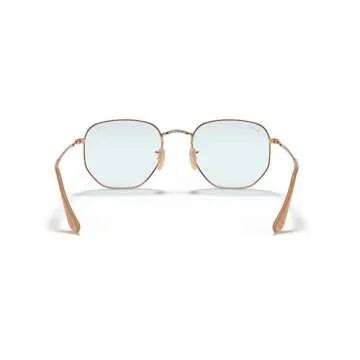 Ray-Ban RB3548N Hexagonal Sunglasses with Evolve Lenses