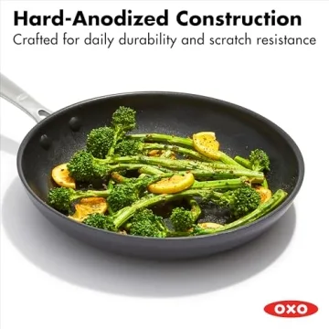OXO 3 Piece Frying Pan Skillet Set Nonstick and Oven Safe