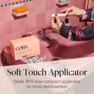 Cora Organic Super Absorbency Tampons - Safe & Eco-Friendly