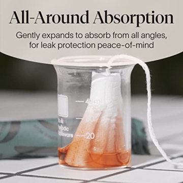 Cora Organic Super Absorbency Tampons - Safe & Eco-Friendly