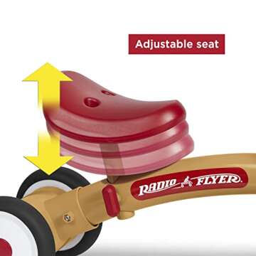 Radio Flyer Lil' Racers: Percy The Pony Ride on Toy, for Ages 1-3,Red