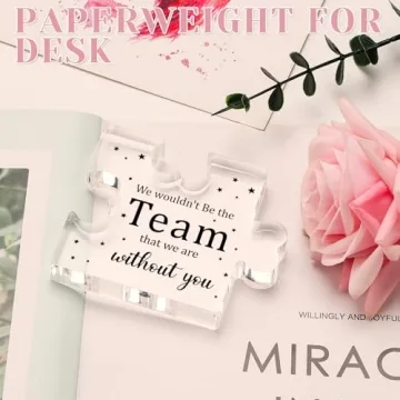 Boss Gifts - Farewell Retirement Plaque for Coworkers