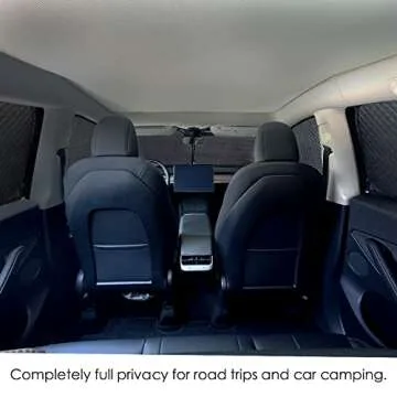 Tesbeauty Tesla Model Y Camping Mattress and Model Y Camping Privacy Curtains 8pcs