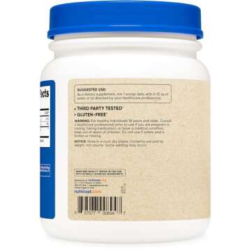 Nutricost Organic Alfalfa Powder 1LB - USDA Certified 100% Organic, Vegetarian, Non-GMO, Gluten Free