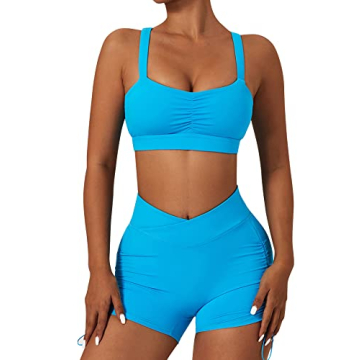 ABOCIW Women's Soft Supportive 2-Piece Workout Set