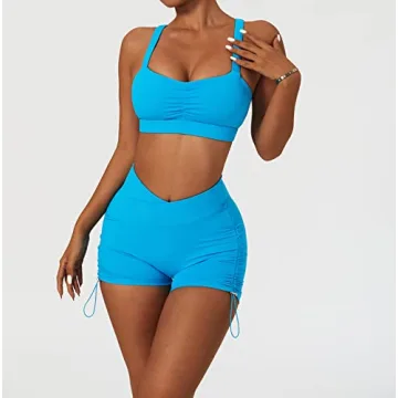 ABOCIW Women's Soft Supportive 2-Piece Workout Set