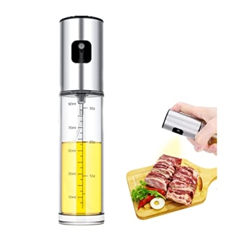 NIKKIER Oil Sprayer - 100ml Elegant Olive Oil Spritzer for Cooking, Air Fryer & BBQ