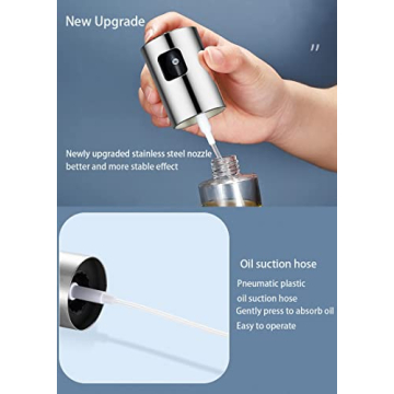 NIKKIER Oil Sprayer for Cooking, 100ml Healthy Oil Mist