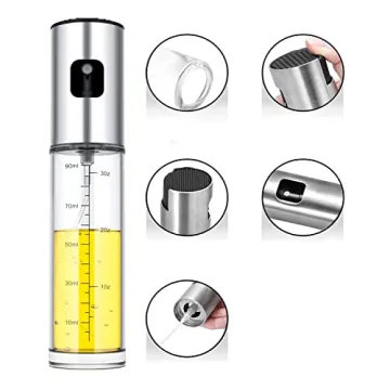 NIKKIER Oil Sprayer for Cooking, 100ml Healthy Oil Mist