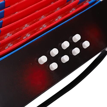 Beginner 17 Key Piano Accordion with 8 Bass Straps