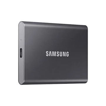 SAMSUNG T7 Portable SSD, 500GB External Solid State Drive, Speeds Up to 1,050MB/s, USB 3.2 Gen 2, Re...