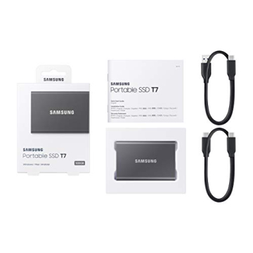 SAMSUNG T7 Portable SSD 500GB Fast External Drive