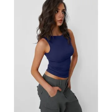 Trendy Queen Casual Tank Top for Spring Summer 2025