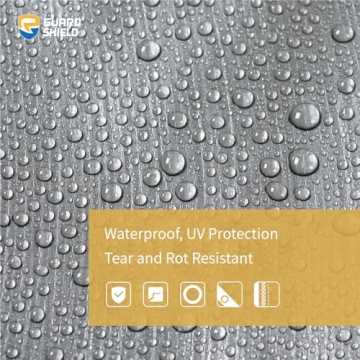 GUARD SHIELD Heavy Duty Tarp 16x20 Feet Waterproof Cover