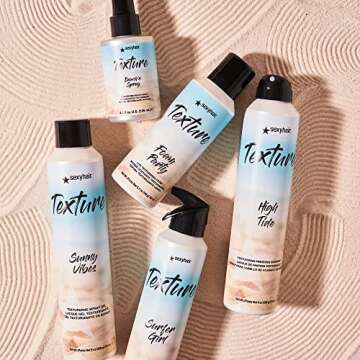 SexyHair Texture Surfer Girl Dry Texturizing Spray, 6.8 Oz | Maintains Natural Shine | Up to 24 Hour Humidity Resistance | All Hair Types
