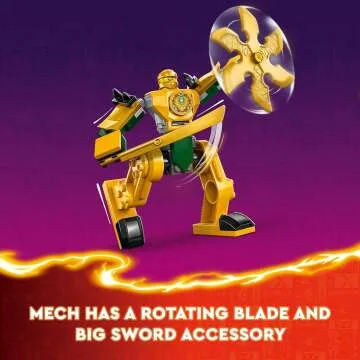 LEGO NINJAGO Arin’s Battle Mech Ninja Toy Set