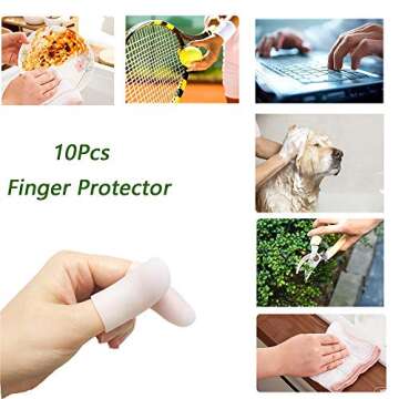Kris-kikomy Gel Finger Protectors for Pain Relief